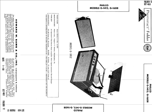 G-1412 ; Philco, Philadelphia (ID = 605331) R-Player