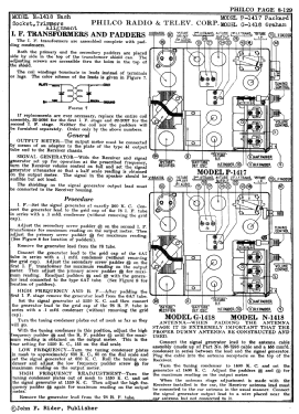 G-1418 Graham; Philco, Philadelphia (ID = 2867813) Car Radio