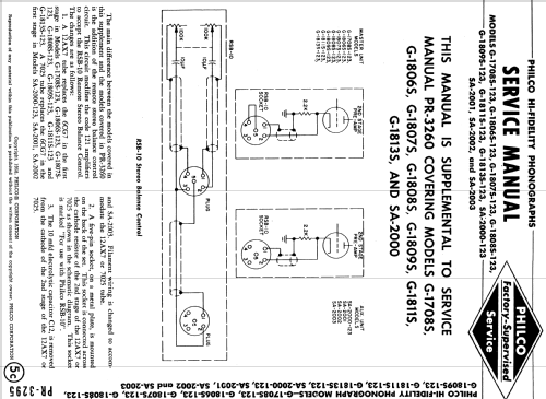 G-1708S Code 123; Philco, Philadelphia (ID = 1173842) R-Player