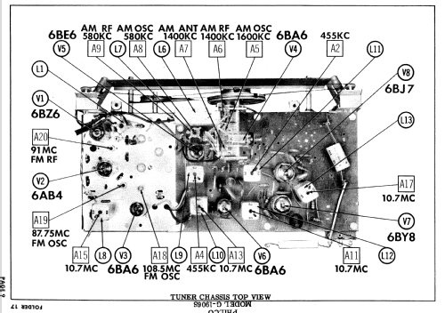 G-1906S Code 121; Philco, Philadelphia (ID = 612301) R-Player