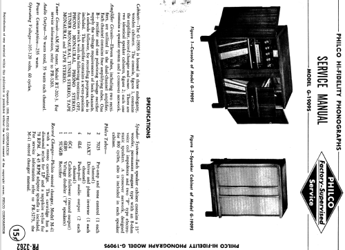 G-1909S ; Philco, Philadelphia (ID = 1172934) Radio