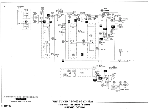 H3046AQ Ch= 10H25; Philco, Philadelphia (ID = 572368) Television