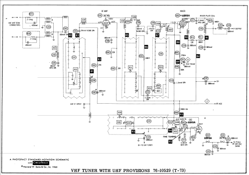 H3046AQ Ch= 10H25; Philco, Philadelphia (ID = 572369) Television