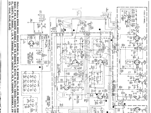 H4254S Ch= 10L41; Philco, Philadelphia (ID = 628007) Television