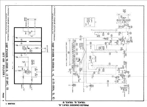 H4698PR Ch= 10L42; Philco, Philadelphia (ID = 635891) Television