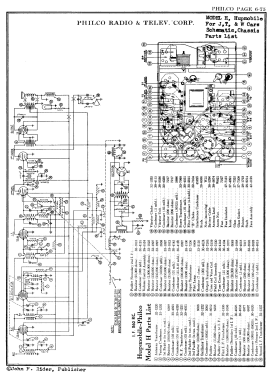 Hupmobile H ; Philco, Philadelphia (ID = 2859376) Car Radio