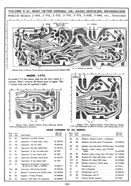 J-838 Code 124; Philco, Philadelphia (ID = 2894726) Radio