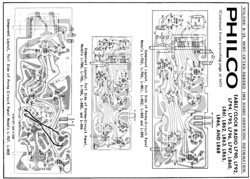 L863 ; Philco, Philadelphia (ID = 173899) Radio