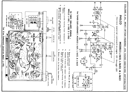 L-1652 ; Philco, Philadelphia (ID = 181738) Radio