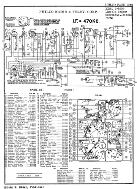 L-1660 Lincoln Zephyr; Philco, Philadelphia (ID = 2870684) Car Radio