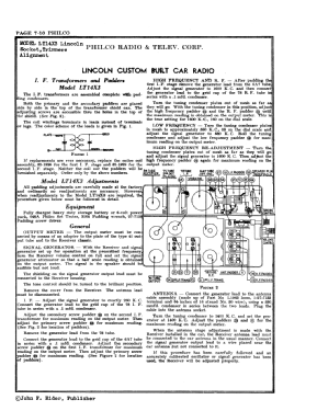 LT14X3; Philco, Philadelphia (ID = 2861221) Radio