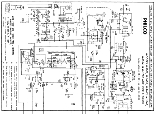 M-1001-124 ; Philco, Philadelphia (ID = 191916) Radio