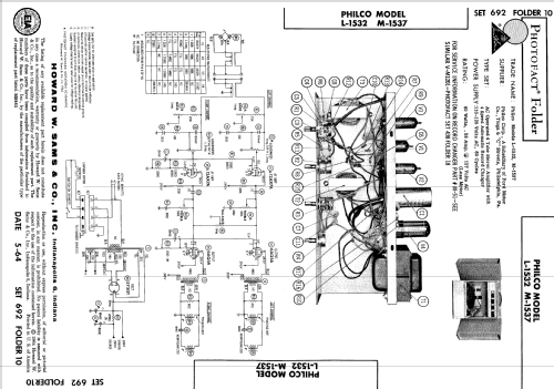 M-1537 ; Philco, Philadelphia (ID = 528460) Enrég.-R