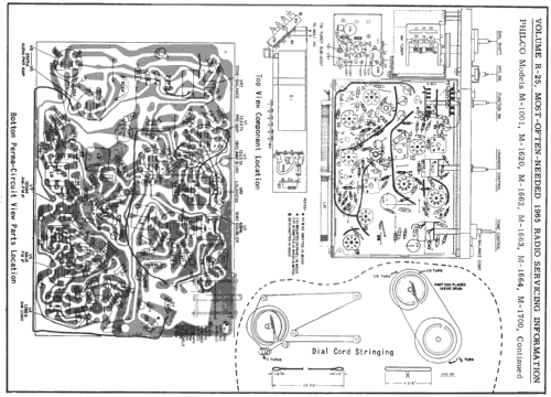 M-1663 ; Philco, Philadelphia (ID = 191931) Radio