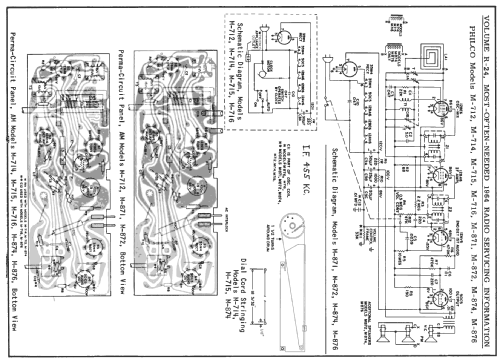 M-712 ; Philco, Philadelphia (ID = 180934) Radio