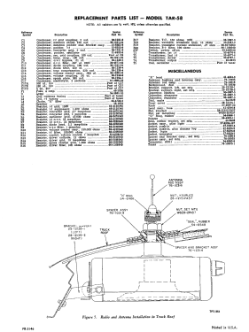 Mopar 700 Ch= TAR-58; Philco, Philadelphia (ID = 2927007) Car Radio