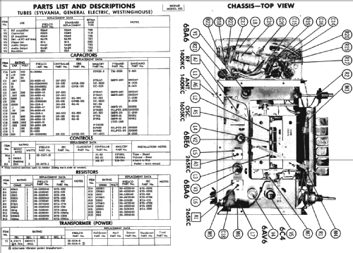 Mopar 832 Ch= P5506; Philco, Philadelphia (ID = 238648) Car Radio