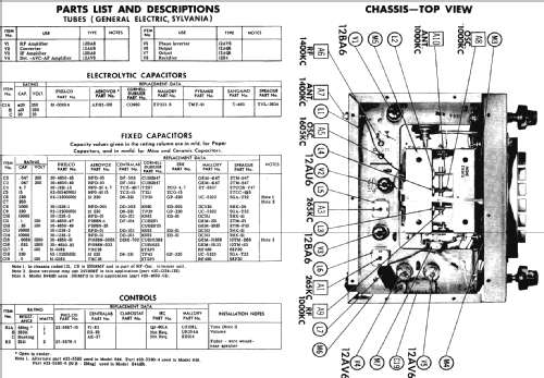 Mopar 844; Philco, Philadelphia (ID = 235804) Car Radio