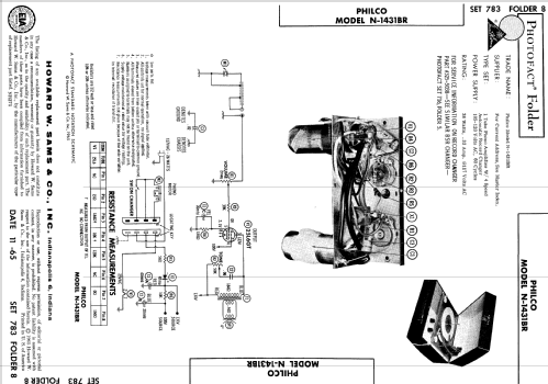 N-1431BR ; Philco, Philadelphia (ID = 528472) R-Player