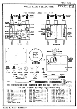 N-1514 Nash; Philco, Philadelphia (ID = 2870298) Car Radio