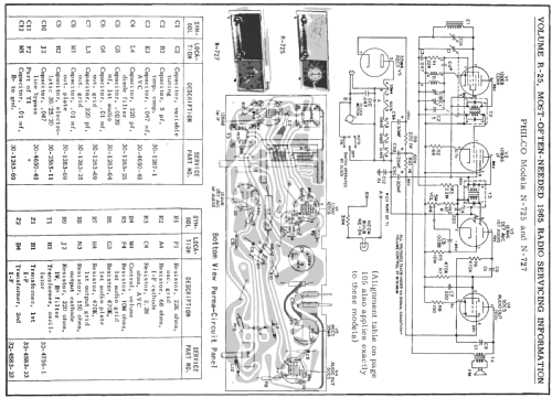 N-725 ; Philco, Philadelphia (ID = 191554) Radio