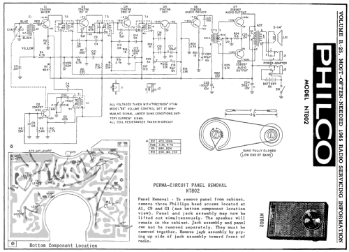 NT802 ; Philco, Philadelphia (ID = 191577) Radio