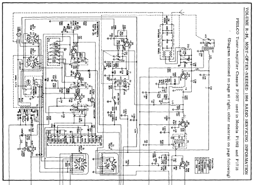 P1718 Ch= P10ST; Philco, Philadelphia (ID = 198159) Radio