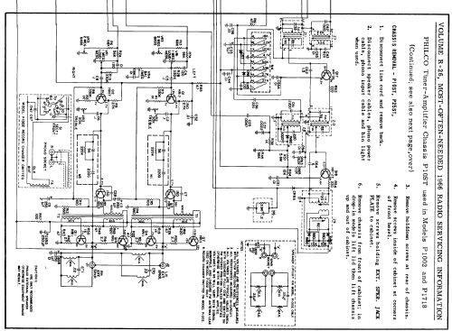 P1718 Ch= P10ST Radio Philco, Philadelphia Stg. Batt. Co.; USA, build ...