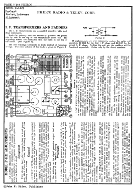 P-1421 Packard; Philco, Philadelphia (ID = 2864351) Car Radio