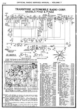 P-1422 Packard; Philco, Philadelphia (ID = 2905322) Car Radio