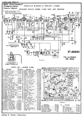 P-1530 Packard; Philco, Philadelphia (ID = 2869255) Car Radio