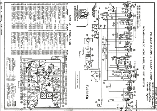 P-1535 Packard; Philco, Philadelphia (ID = 831392) Car Radio