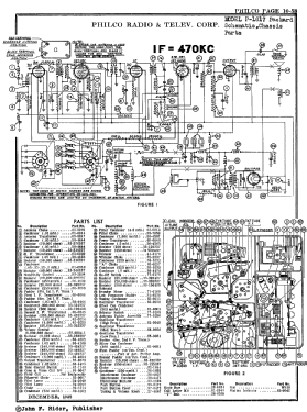 P-1617 Packard; Philco, Philadelphia (ID = 2870323) Car Radio