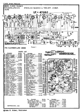 P-1630 Packard; Philco, Philadelphia (ID = 2870673) Car Radio