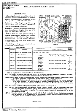 P-1635 Packard; Philco, Philadelphia (ID = 2870681) Car Radio