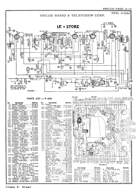 P-1830 ; Philco, Philadelphia (ID = 2887651) Car Radio