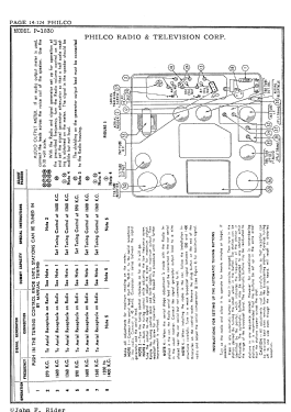 P-1830 ; Philco, Philadelphia (ID = 2887652) Car Radio