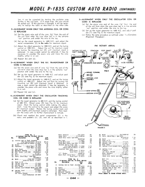 P-1835 ; Philco, Philadelphia (ID = 2920996) Car Radio