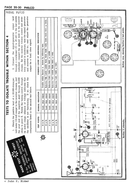 P-4635 ; Philco, Philadelphia (ID = 2890105) Car Radio