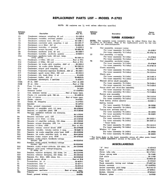 P-5702 Mopar 848; Philco, Philadelphia (ID = 2925867) Car Radio