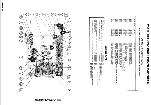 Predicta Holiday G4242L Ch= 9L37; Philco, Philadelphia (ID = 879781) Fernseh-E