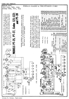 PT-27 Transitone; Philco, Philadelphia (ID = 2875543) Radio