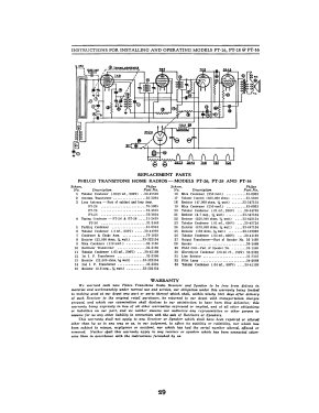 PT-28 Transitone; Philco, Philadelphia (ID = 2921310) Radio