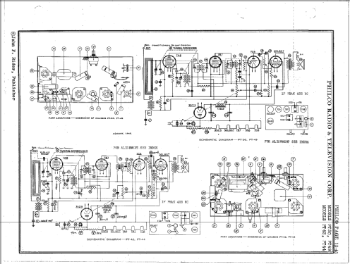 PT-30 Transitone; Philco, Philadelphia (ID = 1000000) Radio