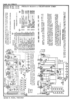 PT-49 Transitone; Philco, Philadelphia (ID = 2875941) Radio