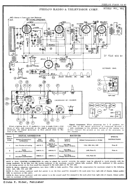 PT-6 Transitone; Philco, Philadelphia (ID = 2877364) Radio