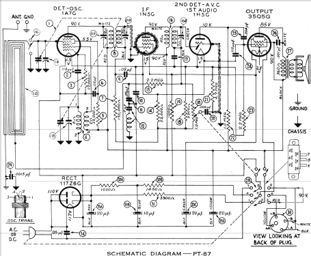 PT-87 Transitone; Philco, Philadelphia (ID = 484835) Radio