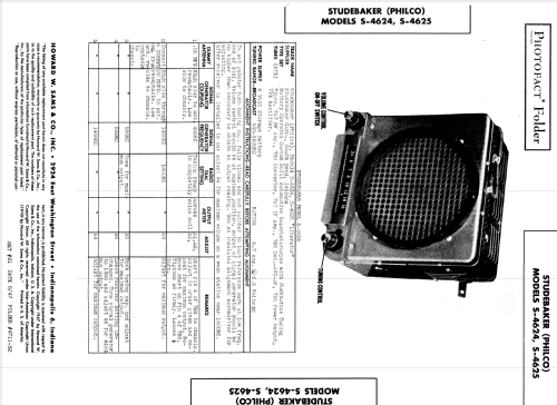 S4624 ; Philco, Philadelphia (ID = 853248) Car Radio