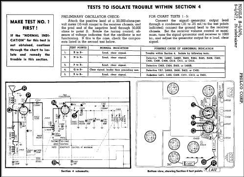 S4626 ; Philco, Philadelphia (ID = 298103) Car Radio