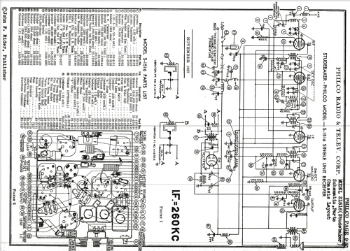 S-1516 Studebaker; Philco, Philadelphia (ID = 831419) Car Radio